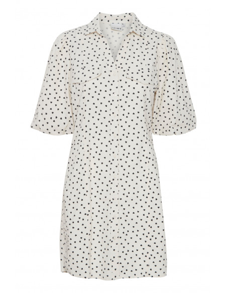 Robe QWIN, cœur noir
