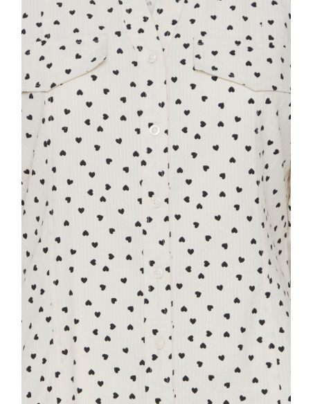 Robe QWIN, cœur noir