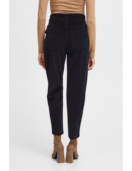 Pantalon Velours, BEBELIE ELA, Noir