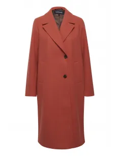 Manteau CILIA, Rouge