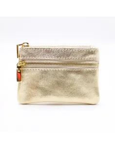 PORTE MONNAIE Irisé Gold