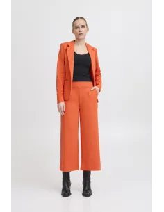 Pantalon Kate Sus Wide, Hot Coral