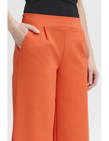 Pantalon Kate Sus Wide, Hot Coral