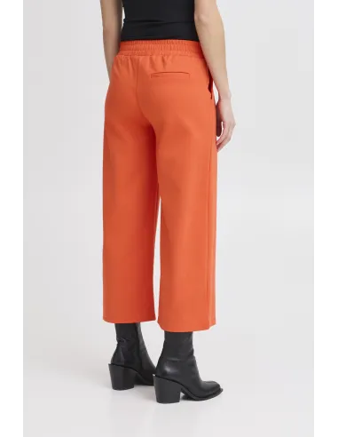 Pantalon Kate Sus Wide, Hot Coral