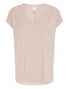 Teeshirt REBEL, Beige tapioca