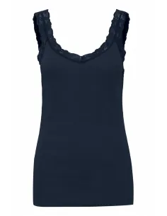 Top PALVIN LACE noir