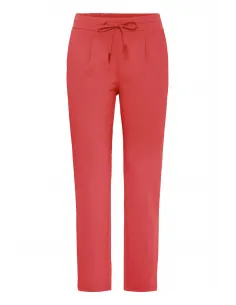 Pantalon RIZETTA CROP POINSETTIA