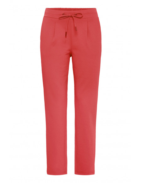 Pantalon RIZETTA CROP POINSETTIA