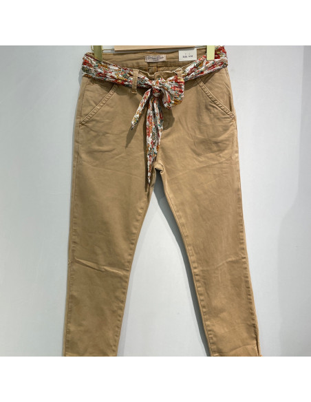 Pantalon chino ONADO, Kamel
