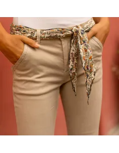 Pantalon chino ONADO, Taupe 2