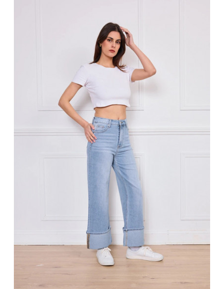 Jean WIDE LEG CROP