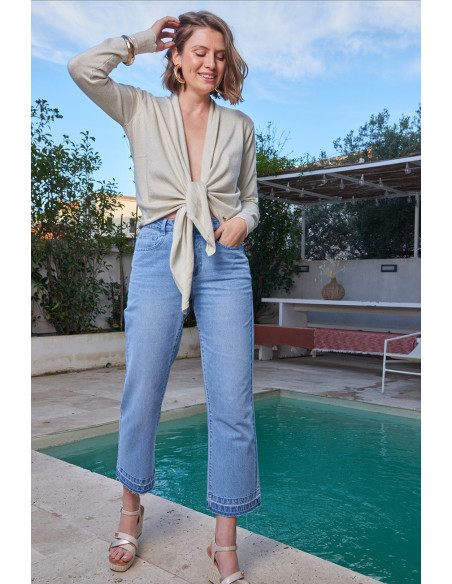 Gilet LUDIVINE, Beige