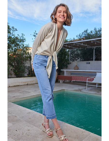 Gilet LUDIVINE, Beige