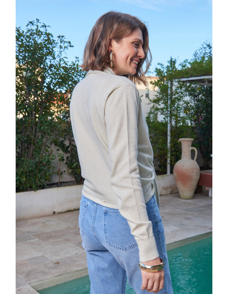 Gilet LUDIVINE, Beige