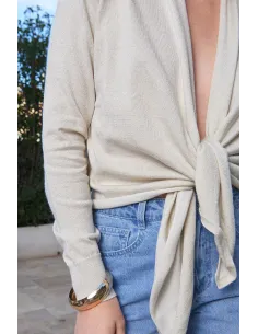 Gilet LUDIVINE, Beige 2