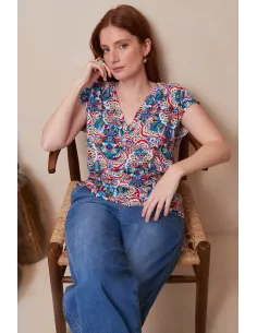 Top ILSABE PRINT TULUM 2