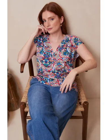 Top ILSABE PRINT TULUM