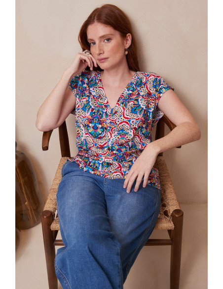 Top ILSABE PRINT TULUM
