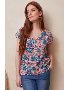 Top ILSABE PRINT TULUM