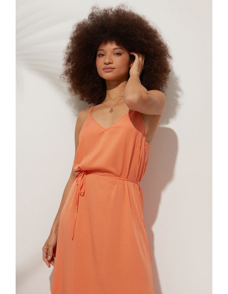 Robe LEANE Abricot