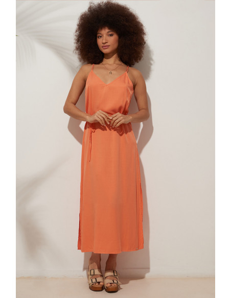 Robe LEANE Abricot