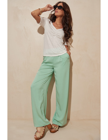 Pantalon DORALIE Lagon
