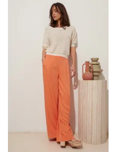 Pantalon DORALIE Abricot