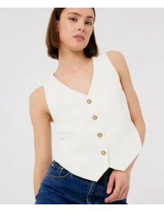 Gilet CHINE, Cream 2