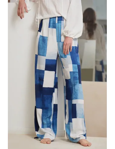 Pantalon LOANNE print YUCATAN