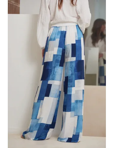 Pantalon LOANNE print YUCATAN