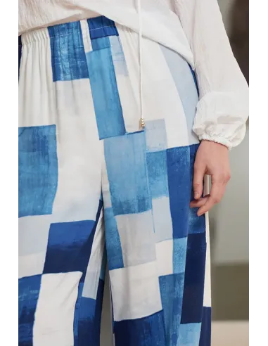 Pantalon LOANNE print YUCATAN