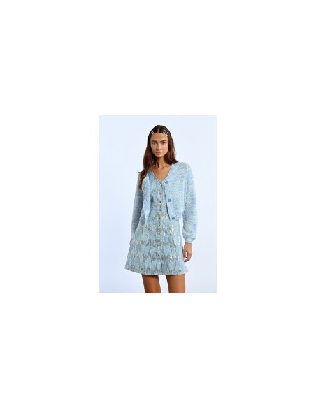 Gilet CROP en maille
