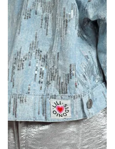 Veste en jean SEQUINS 2