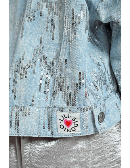Veste en jean SEQUINS