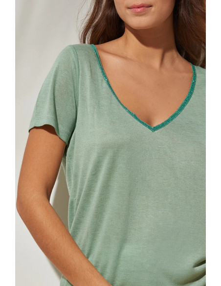 T-shirt Ariana, Lagon