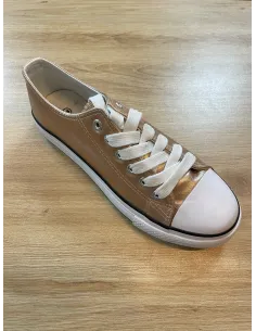 Baskets DAVIA, or rose métal 2