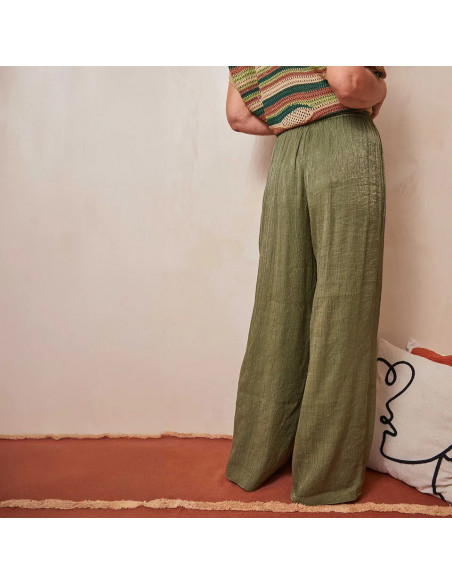 Pantalon DALIDA, Kaki