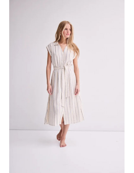 Robe LINNO Rayé