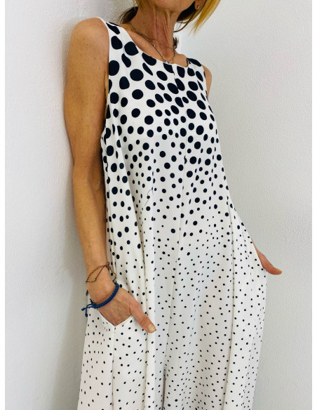 Combi POIS blanc et noir
