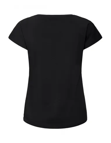 Tshirt PAMILA, V , Noir