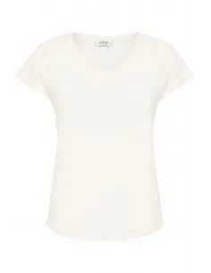 Tshirt PAMILA, V , Blanc