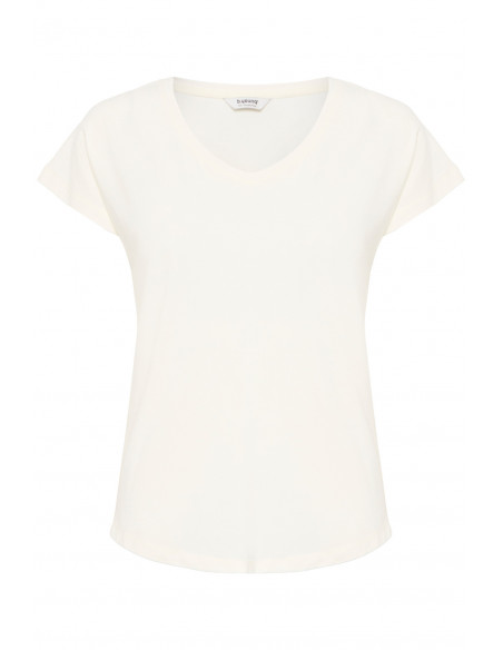 Tshirt PAMILA, V , Blanc