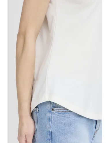 Tshirt PAMILA, V , Blanc