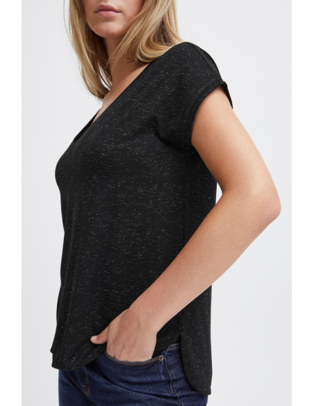 Teeshirt REBEL, noir