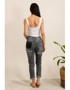 Jean délavé REDBERRY GRIS