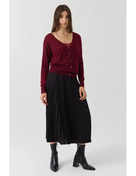 Cardigan CAREN, wine