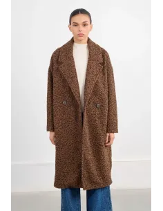 Manteau BOUCLETTE, Brown