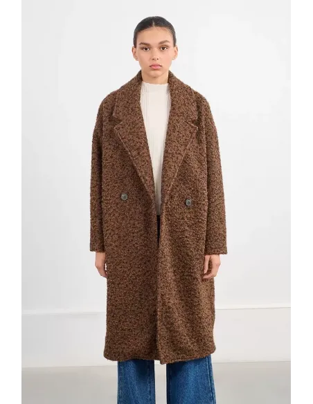 Manteau BOUCLETTE, Brown