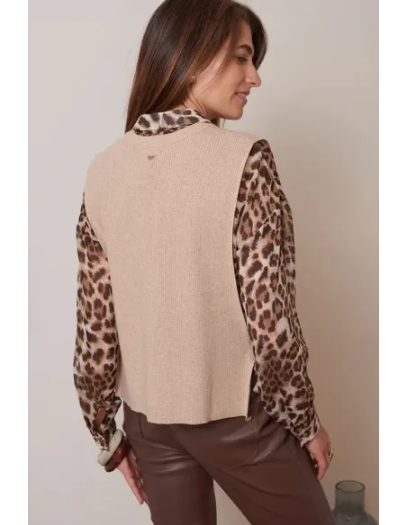 Pull MAURANE, sable