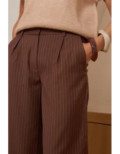 Pantalon GEN, Choco Rayures